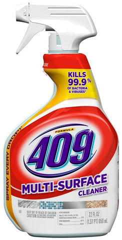 Formula 409 Regular Multi Surface Cleaner Spray, 22 Fluid Ounce -- 9 per case.