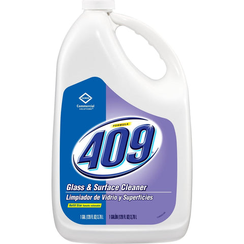 Commerical Solution 409 Glass & Surface Cleaner Refill bottles, 4 Case -- 128 Ounce