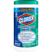 Clorox Commercial Solutions Fresh Scent Disinfecting Wipes, 75 count per pack -- 6 per case.