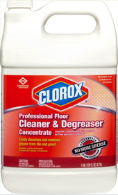 Clorox Commercial Solutions Floor Cleaner Concentrate, 128 Fluid Ounce -- 4 per case.