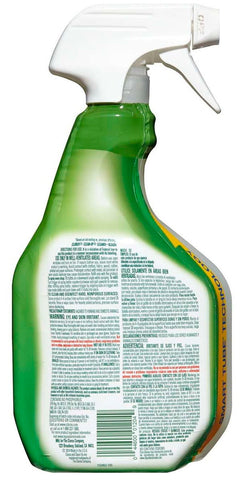 Clorox Clean-Up Original Cleaner Plus Bleach Spray Bottle, 32 Fluid Ounce -- 9 per case