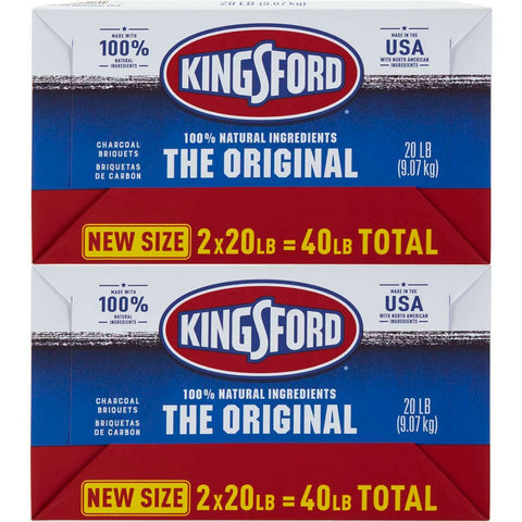 Kingsford Original Charcoal Briquettes, 40 Pound