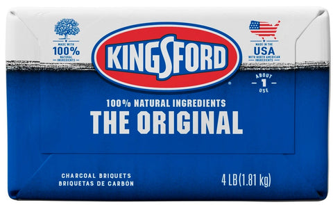 Kingsford Original Charcoal Briquettes, 4 Pound -- 6 per case.