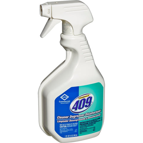 Commerical Solution 409 Disinfectant Degreaser Cleaner, 12 Case -- 32 Ounce