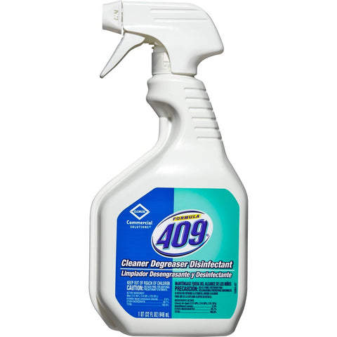 Commerical Solution 409 Disinfectant Degreaser Cleaner, 12 Case -- 32 Ounce