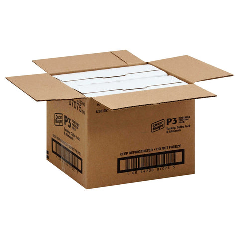 P3 Turkey Cheese with Almonds Convenience Meal, 2 Ounce -- 10 per case.