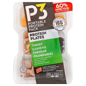 Oscar Mayar P3 Turkey and Cashew Cheddar Convenience Meal, 3.2 Ounce -- 8 per case.