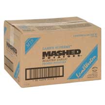 Lamb Weston Supreme Roasted Garlic Mashed Potato, 4 Pound -- 6 per case.