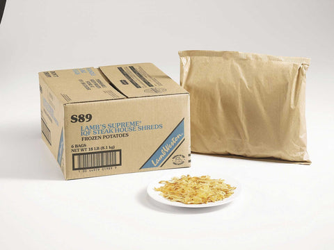 Lamb Weston Hash Browns and Formed Thick Shredded Potato Fry, 3 Pound -- 6 per case.