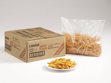 Lamb Weston Sweet Things Julienne Potato Trim Fry Snack, 2.5 Pound -- 6 per case.