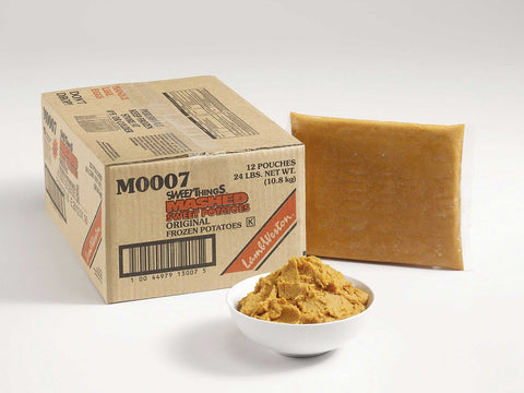 Lamb Weston Supreme Sweet Things Mashed Potato, 2 Pound -- 12 per case.