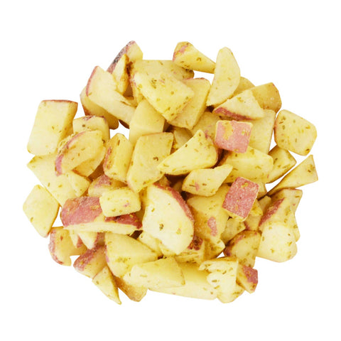 Lamb Weston Oven Roasted Red Skin Tri Cut Dice Rosemary and Garlic Potatoes, 2.5 Pound -- 6 per case.