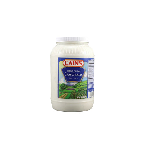 Cains Extra Chunky Bleu Cheese, 1 Gallon -- 4 per case.