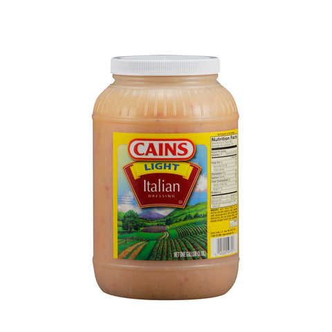 Cains Light Italian Dressing, 1 Gallon -- 4 per case.