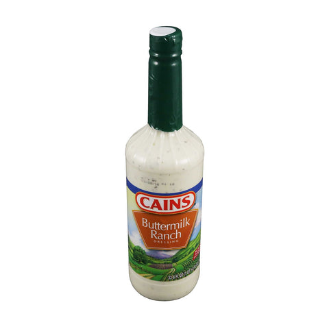 Cains Deluxe Ranch Dressing, 32 Fluid Ounce -- 6 per case.
