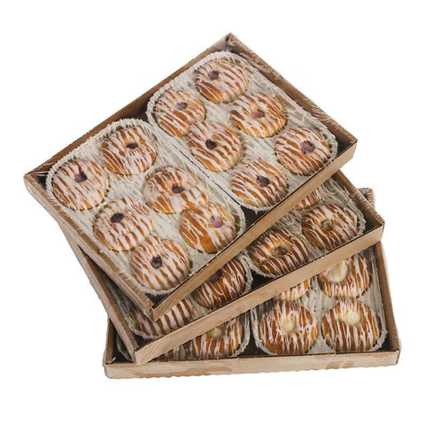 Pennant Foods Demi Crown Variety Danish, 1.25 Ounce -- 72 per case.