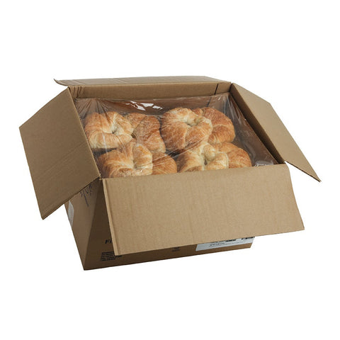 Pennant Foods Jumbo Sliced Curved Butter Croissant, 4 Ounce -- 32 per case.