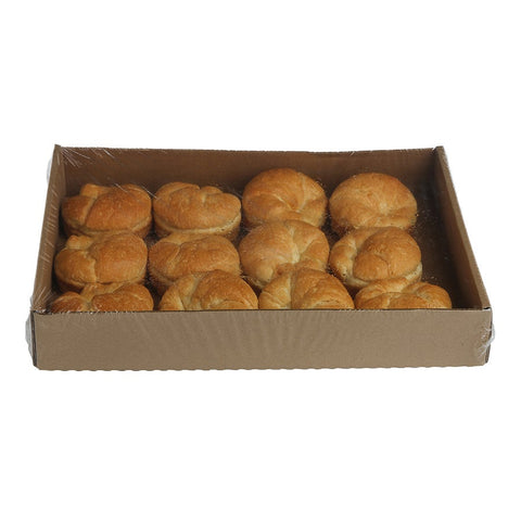 La Francaise Closed Sliced Margarine Sandwich Croissant -- 84 per case.