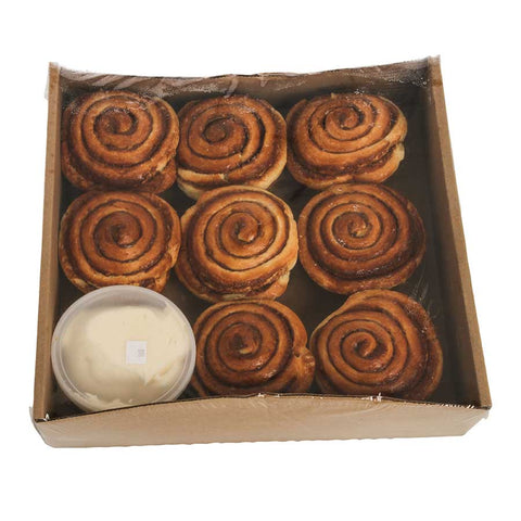 Pennant Foods Thaw and Finish Cinnamon Roll, 5 Ounce -- 40 per case.