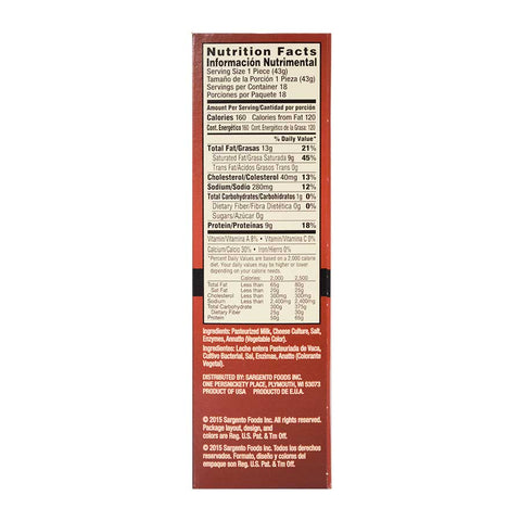 Sargento Colby Jack Cheese Snacks, 1.5 Ounce -- 72 per case.