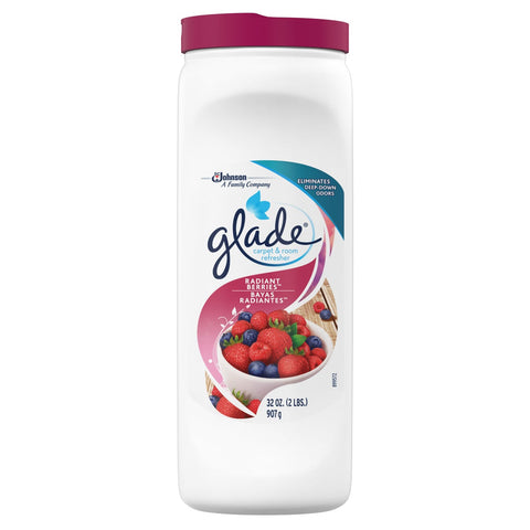 Glade Radiant Berries Carpet and Room Refresher, 32 Ounce -- 6 per case.
