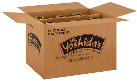 Mr. Yoshidas Original Sweet Teriyaki Gourmet Marinade and Cooking Sauce, 17 Fluid Ounce -- 12 per case