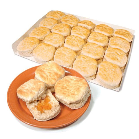 Bridgford Honey Wheat Sliced Biscuit, 2 Ounce -- 100 per case.