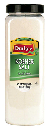 Durkee Kosher Salt, 32 Ounce -- 6 per case.