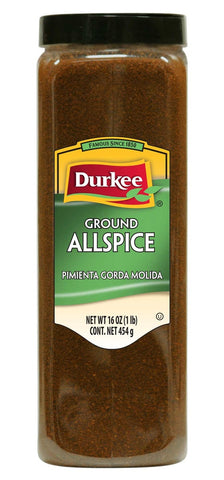 Durkee Ground Allspice - 16 oz. containe, 6 per case