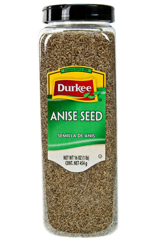 Durkee Anise Seed - 16 oz. container, 6 per case