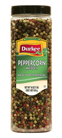 Durkee Peppercorn Medley - 16 oz. container, 6 per case