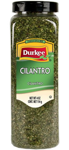 Durkee Cilantro - 4 oz. container, 6 per case