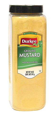 Durkee Mustard Seed, Grande, 14 Ounce -- 6 Per Case
