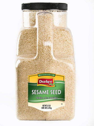 Durkee Sesame Seed - 5.5 lb. container, 1 per case