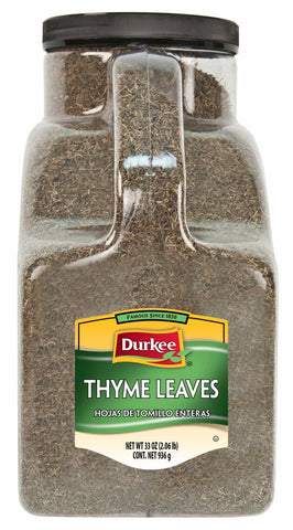 Durkee Thyme Leaves -33 oz. container, 1 per case