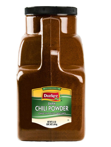 Durkee Dark Chili Powder - 5.5 lb. container, 1 per case