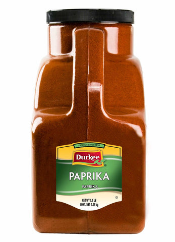 Durkee Paprika - 5.5 lb. container, 1 per case