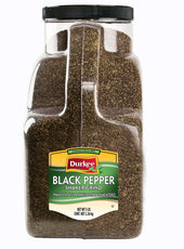 Durkee Shaker Grind Black Pepper - 5 lb. container, 1 per case