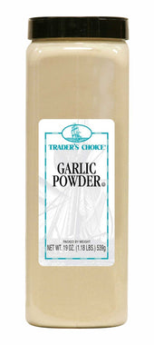 Traders Choice Garlic Powder - 19 oz. container, 6 per case