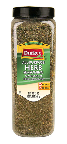 Durkee All-Purpose Herb Seasoning - 13 oz. containier, 6 per case