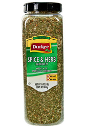 Durkee Spice & Herb Medley - 16 oz. container, 6 per case