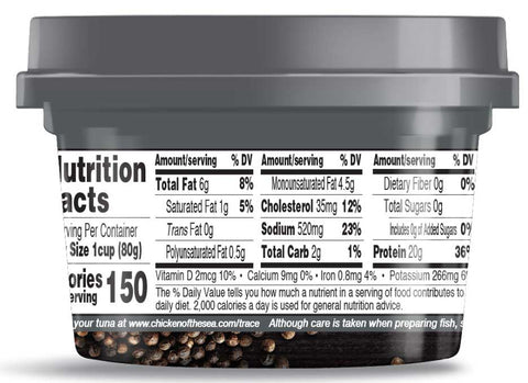 Chicken of the Sea Infusions Cracked Black Pepper Tuna, 2.8 Ounce -- 6 per case