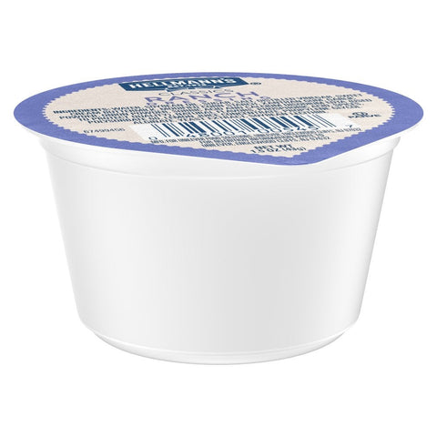 Hellmann's Classics Dip Cups Ranch Dressing 1.5 oz-- 108 per case