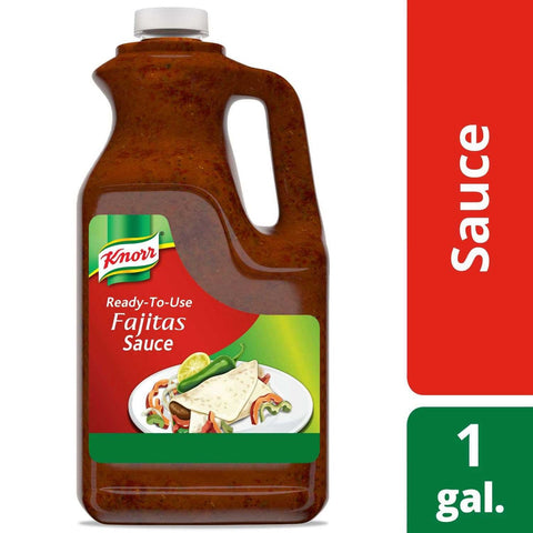 Knorr Professional Ready-to-Use Fajitas Sauce with Lime Juice Jug, 1 gallon -- 2 per case