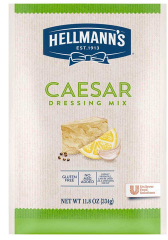 Hellmanns Dry Caesar Dressing Mix, 11.8 Ounce -- 6 per case