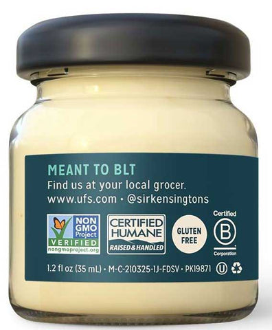 Sir Kensingtons Classic Mayonnaise, 1.2 Ounce -- 48 per case