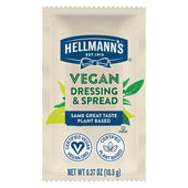 Hellmann's Vegan Mayonnaise Dressing and Spread Sachet, 0.37 Ounce -- 160 per case