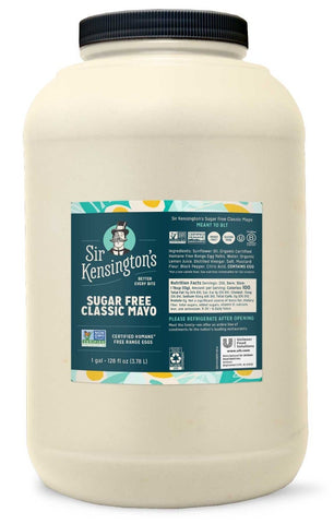 Sir Kensington's Sugar Free Classic Mayonnaise, 1 Gallon -- 4 per case