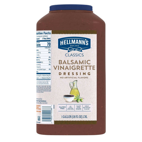 Hellmann's Classics Balsamic Vinaigrette Salad Dressing Jug, 1 gallon -- 4 per case