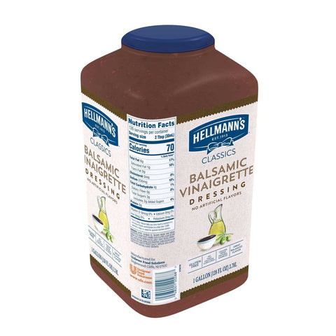 Hellmann's Classics Balsamic Vinaigrette Salad Dressing Jug, 1 gallon -- 4 per case